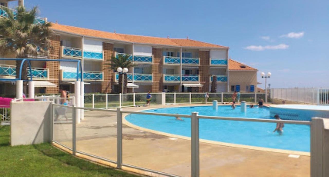Appart Frontignan Sur La Plage, Piscine, Wifi, Tv, Netflix Esterno foto